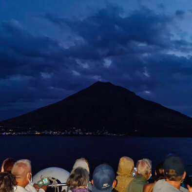 panarea e stromboli by night Merenda Navigazione Lipari